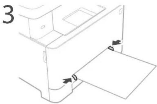 CANON ISensys MF641Cw - Papier laden in de sleuf voor handmatige invoer - 3