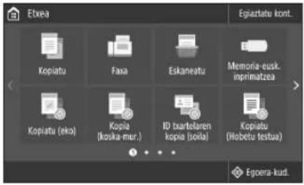CANON ISensys MF641Cw - Konfigurazioa hasi aurretik: - 1
