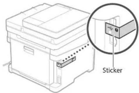 CANON ISensys MF641Cw - Before starting the installation - 2
