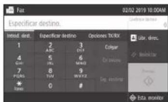 CANON ISensys MF641Cw - Funciones utiles de fax - 2