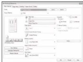 CANON ISensys MF641Cw - Useful print settings - 2