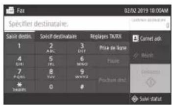 CANON ISensys MF641Cw - Fonctions de télécopie utiles - 2