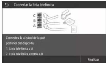 CANON ISensys MF641Cw - Abans d'iniciar la configuracion: - 4