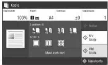 CANON ISensys MF641Cw - Hyödyllisä kopointiasetuksia - 2