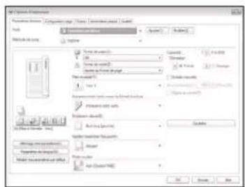 CANON ISensys MF641Cw - Options d'impression utiles - 2