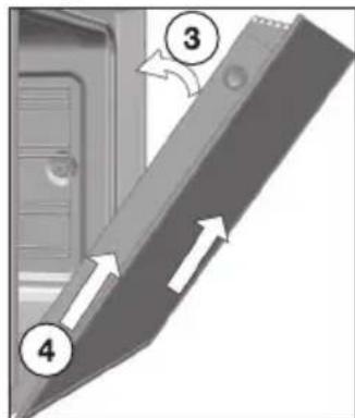 ETNA OM871ZT - Removing the oven door - 3