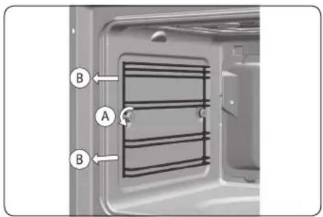 ETNA OM871ZT - Removing and cleaning the guide rails - 1
