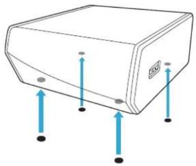 DENON DSW1H - Positionnement de votre DSW-1H - 2