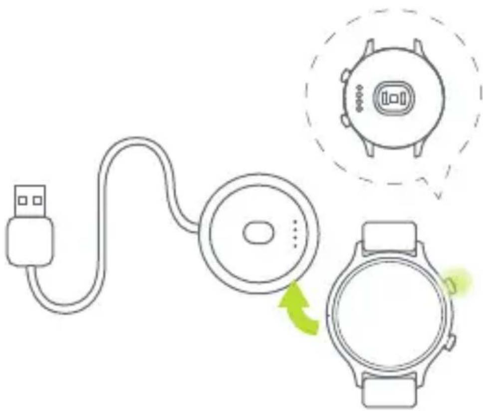 TicWatch C2 - Opladen van de smartwatch - 1