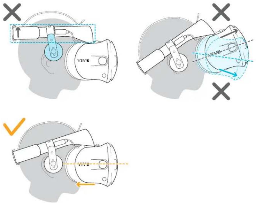 HTC VIVE Cosmos - Mettre le casque VIVE Cosmos - 7