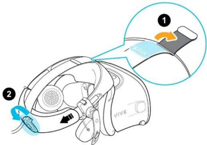 HTC VIVE Cosmos - Mettre le casque VIVE Cosmos - 2