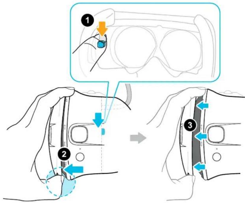 HTC VIVE Cosmos - Remplacer le couvercle avant - 1