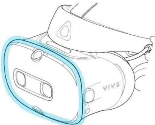 HTC VIVE Cosmos - Remplacer le couvercle avant - 3