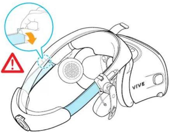 HTC VIVE Cosmos - Mettre le casque VIVE Cosmos - 1