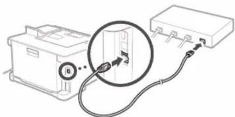 CANON iSensys LBP621Cw - Haridun LAN bidez konektatzeko - 2