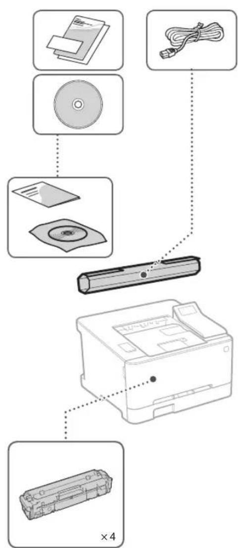 CANON iSensys LBP621Cw - Mise en route - 1