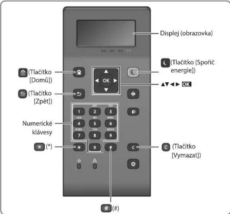 CANON iSensys LBP621Cw - Zahajte Činnost z ovládacího panelu - 2
