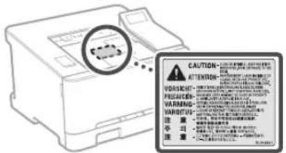 CANON iSensys LBP621Cw - Segurarca do laser - 1