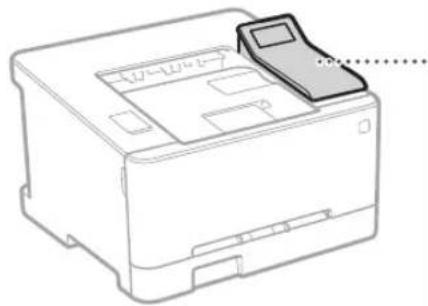 CANON iSensys LBP621Cw - Lancez l'opération depuis le panneau de commande - 1