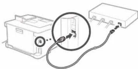 CANON iSensys LBP621Cw - Aby połaczyc sie przyez przywodowa siec LAN - 2