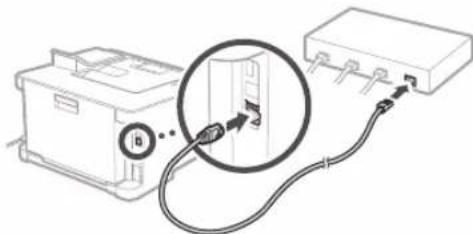 CANON iSensys LBP621Cw - Para conectar via LAN sem fio - 2