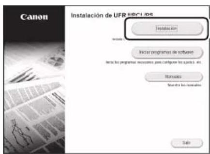 CANON iSensys LBP621Cw - Instalar el software - 2