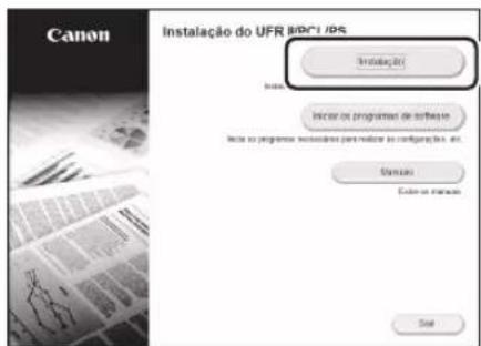 CANON iSensys LBP621Cw - Instalando o software - 2