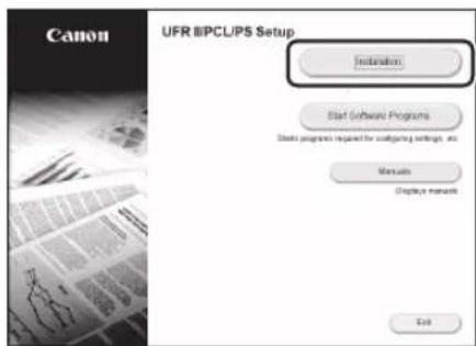 CANON iSensys LBP621Cw - Szoftver telepitése - 2