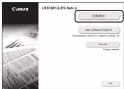 CANON iSensys LBP621Cw - Instalace software - 2
