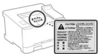 CANON iSensys LBP621Cw - A VORSICHT - 1