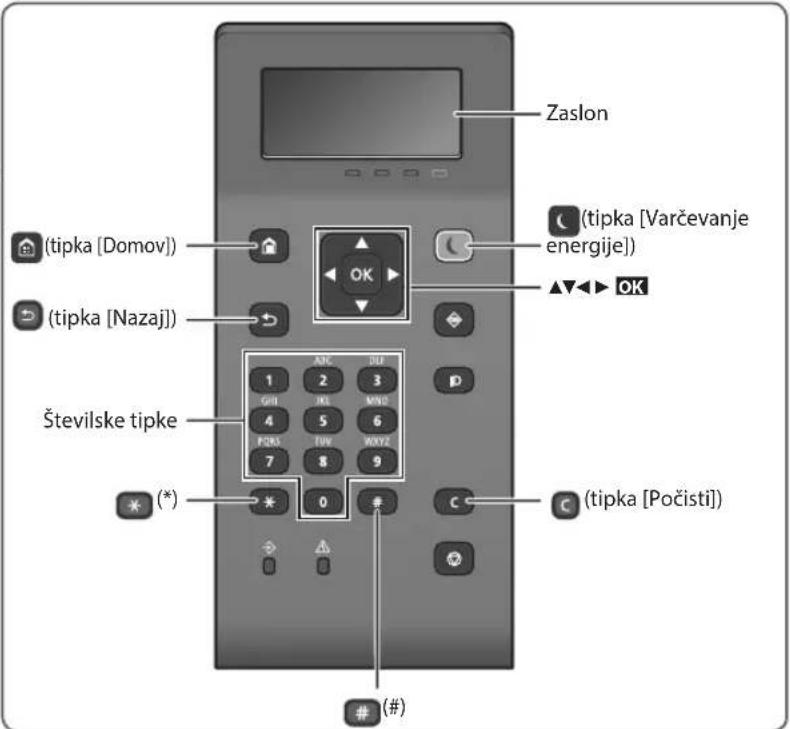 CANON iSensys LBP621Cw - Zaženite postopek na upravljalni plošči - 2