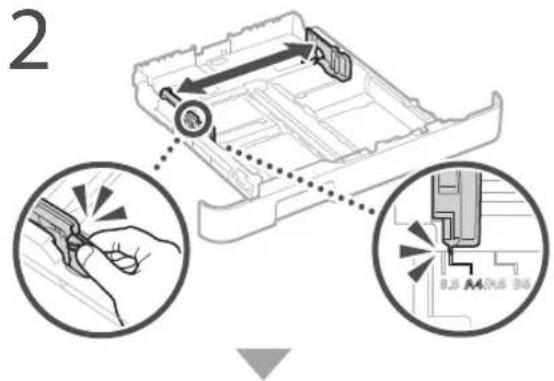 CANON iSensys LBP621Cw - Caricamento nel cassetto carta - 1