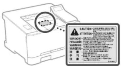 CANON iSensys LBP621Cw - Lazer Güvenligi - 1