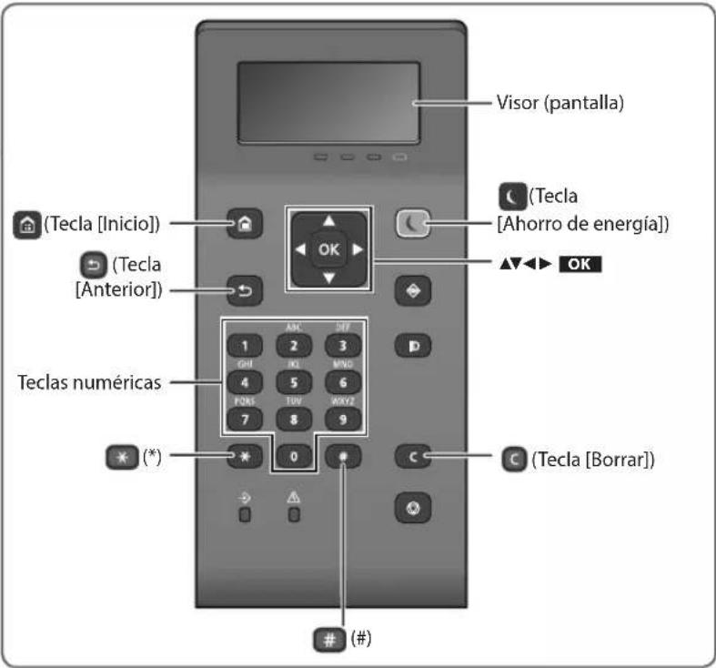 CANON iSensys LBP621Cw - Inicie el funcionaismo desde el panel de control - 2