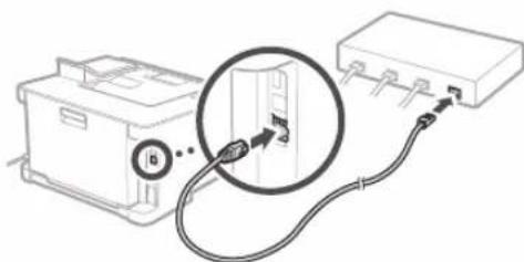 CANON iSensys LBP621Cw - Verbinding makes via draadloos LAN - 2