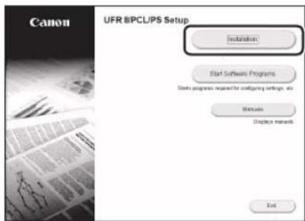 CANON iSensys LBP621Cw - Instalarea software-ului - 2