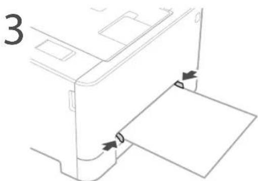 CANON iSensys LBP621Cw - Chargement dans la fente d'alimentation manuelle - 3