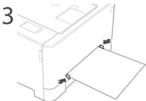 CANON iSensys LBP621Cw - Paperin lisaäminen käsinskyöttöaukloon - 3
