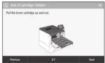 CANON iSensys LBP663Cdw - Byta tonerpatron - 1