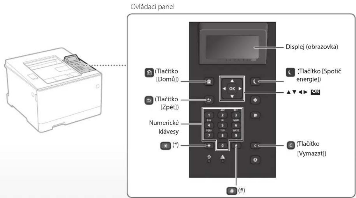 CANON iSensys LBP663Cdw - Zahajte Činnost z ovládacího panelu - 2