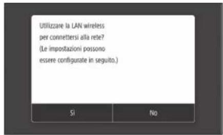 CANON iSensys LBP663Cdw - Specificare la modalità di connessione - 1