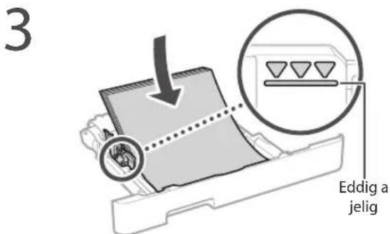 CANON iSensys LBP663Cdw - Papir betöltese a papirfiókba - 3