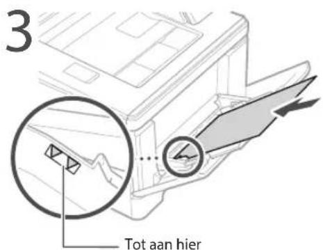 CANON iSensys LBP663Cdw - Papier in de multifunctionele invoerplaatsen - 3