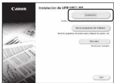 CANON iSensys LBP663Cdw - Instalar el software - 2