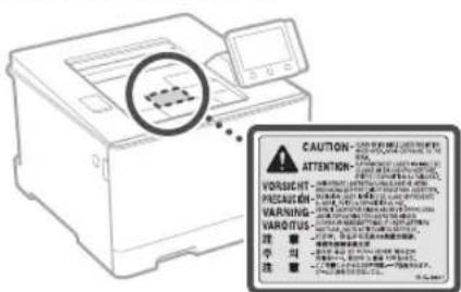 CANON iSensys LBP663Cdw - Lasersicherheit - 1