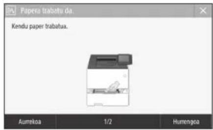CANON iSensys LBP663Cdw - Paper buxatzea - 1