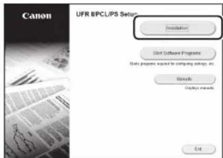 CANON iSensys LBP663Cdw - Softwarearen instalatzea - 2