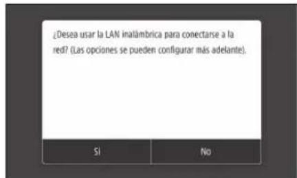 CANON iSensys LBP663Cdw - Específicar el método de conexión - 1