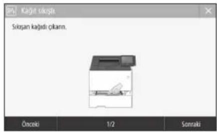 CANON iSensys LBP663Cdw - Kaqit Sikismasi Olmustur - 1