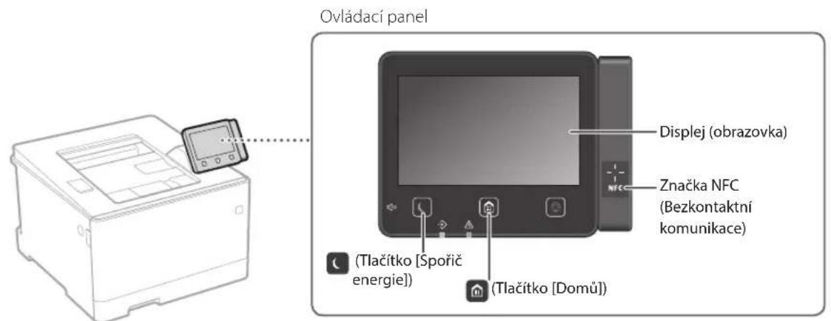 CANON iSensys LBP663Cdw - Zahajte Činnost z ovládacího panelu - 1